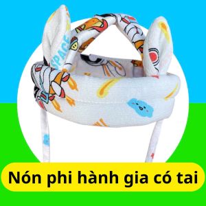 Mũ Nón Bảo Hiểm Tập Đi Tập Bò Cho Bé Bảo Vệ Đầu An Toàn Chống Va Đập Cho Trẻ Sơ Sinh