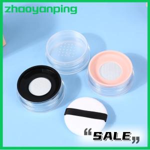 zhaoyanping 20g Empty Air Cushion Puff Box With Powder Sponge Sifter Or Elastic Mesh Portable Makeup Case Container For Loose Powder