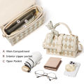FOXER Women's Casual Shoulder Crossbody Bag England Female Handbag Fashion Messenger Bag PU Leather Lady Small Flap Handle Bag. 