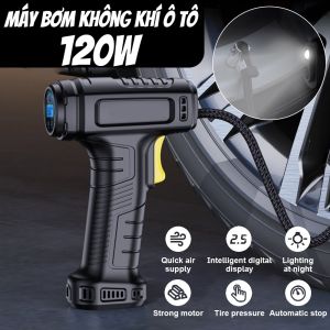 [SALE MẠNH] Bơm lốp ô tô bơm xe hơi xe máy xe đạp cầm tay nhỏ gọn cao cấp chế độ tự ngắt khi bơm đầy - BL01