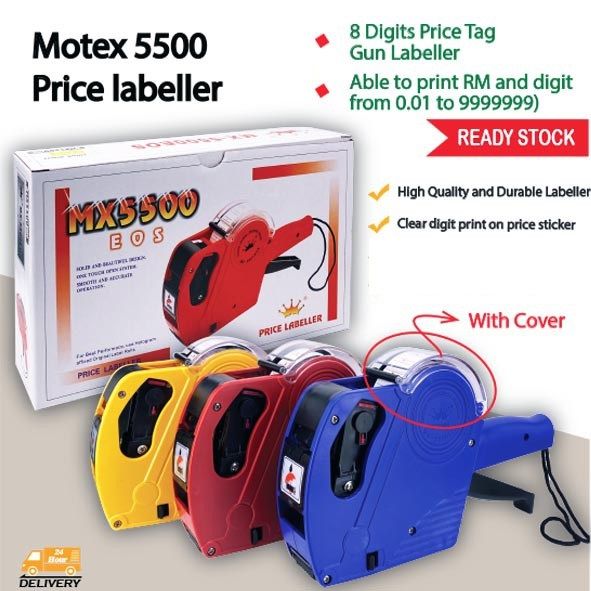 MX5500 Price Labeller / Mesin Harga / 打价钱机 | Lazada