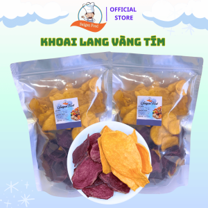 [HCM]1kg KHOAI LANG Vàng + Tím sấy Mật Ong - Saigon Food