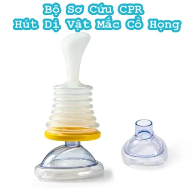 Bộ Sơ Cứu CPR Hút Dị Vật Thiết Bị Sơ Cứu Nghẹt Thở Chống Hóc Cho Bé Và Người Lớn