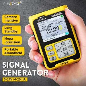 diymore FNIRSI SG-004A 4-20mA Signal Generator Calibration Current Voltage Analog Current Pressure Thermocouple Resistance Process Calibrator Pressure Transmitter Logger