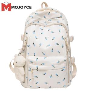 Mojoyce Ba lô hoa giản dị cho cô gái tuổi teen nhẹ và thoải mái cho sử dụng thường nhật