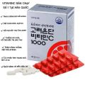 Viên Uống Vitamin C 1000mg Eundan Hàn Quốc Hỗ Trợ Trắng Da ( Hộp 120 Viên ). 