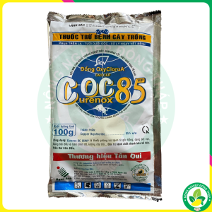 Thuốc Trừ Bệnh Cây Trồng Curenox COC 85WP (Gói 100g)