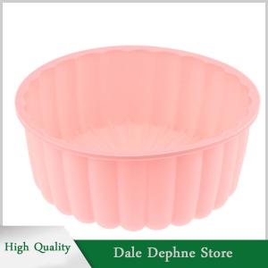 [Dale Dephne] แม่พิมพ์เค้กซิลิโคนกลม6นิ้วถาดอบเค้กชาร์ล็อตต์แบบไม่ติดซิลิโคนแม่พิมพ์เค้กสำหรับพายสตรอเบอร์รี่ชอร์ตเค้กทาร์ตขนาด6นิ้ว