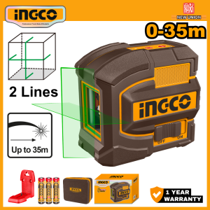 INGCO SELF LEVELING LASER LEVEL | 2 LINES | HLL156601