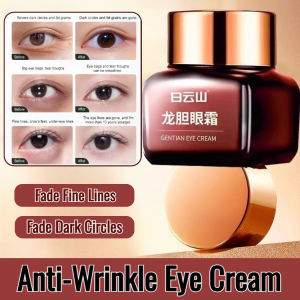 Gentian Anti-Wrinkle Eye Cream & Serum/Dark Circle Treatment/Moisturizing Eye Care For Women/Improve Fine Lines & Eye Bags/Hydrating & Brightening