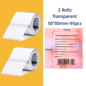 【Spots！！！】Niimbot B1 Label Printer Portable Handheld Thermal Printer Mini Barcode QR Code Sticker Paper Color Rolls Maker Cable