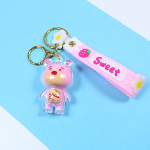 Móc Khóa Gấu Dâu -Bộ Sưu Tập Móc Khóa KeyChain Dễ Thương - Art House Shop