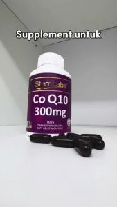 [JAKIM HALAL] StemLabs CoQ10 300mg (100s) Heart Energy Booster TTC EXP: 2028