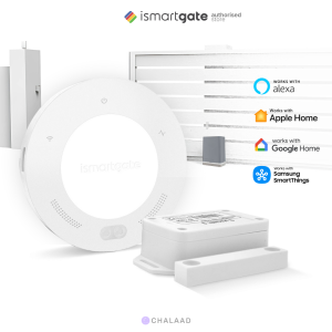 ismartgate Lite Gate Kit ชุดควบคุมประตูรั้วอัจฉริยะ (เปิดปิดประตูอัตโนมัติ) สั่งงานด้วยเสียง Siri / Apple HomeKit / Google Assistant / Alexa