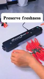 Automatic Vacuum Sealer For Fresh Keeping And Sealing Household Portable Food Preservation Machine