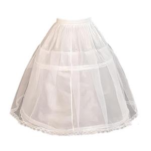 Trẻ em cưới crinoline với gia cố dây chun 60cm vải tuyn underskirt cho pageants recitals nghi lễ đặc biệt