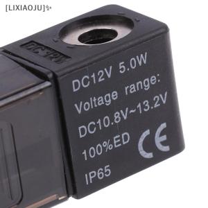 [LIXIAOJU] DC12V DC24V AC110V AC220V Solenoid Valves With LED For Solenoid Valve 3V110 4V110