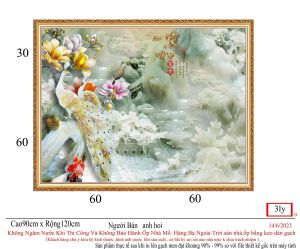 Tranh trang trí phòng ngủ - gạch tranh 3D