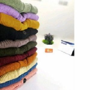 Ira Strip Sweater Rajut Wanita Krah Bulat Tebal|Atasan Wanita Sweater Rajut Ira Strip Bahan Premium