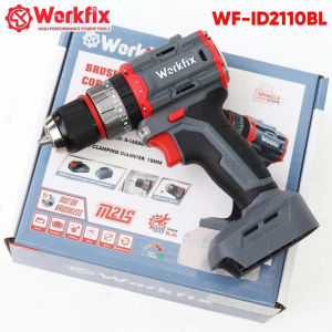Máy khoan pin WORKFIX WF-ID2110BL Không chổi than 60NM 3 Chức năng Máy khoan tường sắt gỗ