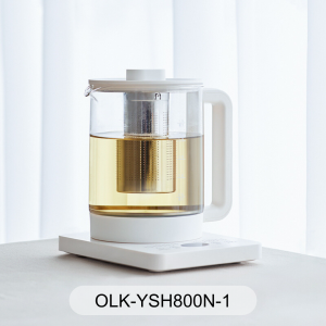 Olayks 1.5L Electric Health Kettle Stainless Steel Health Kettle Glass Kettle Health Pot