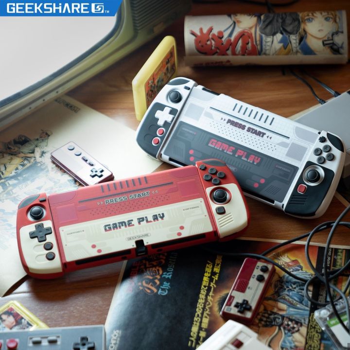 Geekshare Nintendo Switch Hard Case Vintage Game Console Case for V1 V2 ...