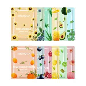 ♥ CANTIKA ♥ PAKET Masker Bioaqua Sheet Mask masker wajah isi 12pcs PAKET USAHA topeng