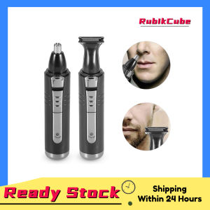 Rechargeable Electric Nose Ear Hair Trimmer Eyebrow Beard Shaving Cutter Clipper EU Plug