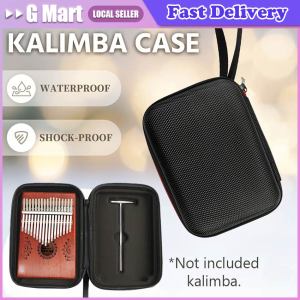 Thumb Piano Storage Box Kalimba Pouch Waterproof Container Finger Bag Holder Bags Portable Case Musical Instrument