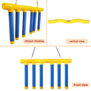 Kids Reaction Training Toy - Parent-Child Interactive Game Random Falling Stick Catch Challenge Improves Hand-Eye Coordination and Focus 6-Stick Quick Reaction Catcher
