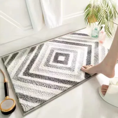 Keset Bulu Keset Kamar Tidur Keset Kamar Mandi Bulu Halus Panjang Tebal Anti Slip Ukuran 40x60cm Jumbo