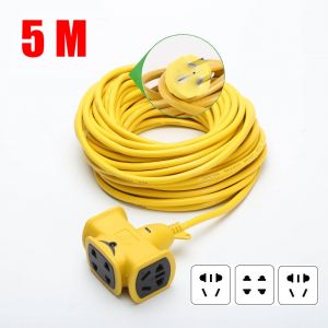 Hi-Q Home Extension cable socket long plug-in 5M/10M/20M/30M/40M electric vehicle charging extension cable#CP