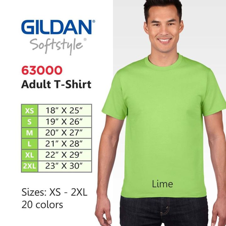 Lime 2025 green gildan