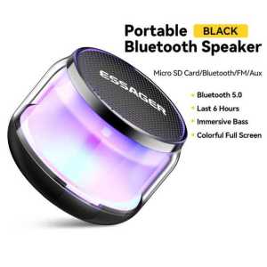 Portable Speaker Bluetooth 5.0 RGB Light 360 Degree 500 mAh