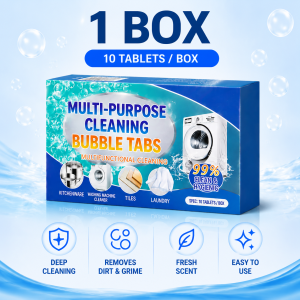 10 PCS Powerfu Washing Machine Cleaner rate 99.99% Rich and dense foam Suitable for all washing