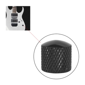 3 miếng núm đàn guitar nút điều chỉnh âm lượng Tops hat knobs 6mm/0.24in lỗ trục Guitar núm điều khiển chiết áp