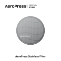 AeroPress Stainless Steel Filter. 