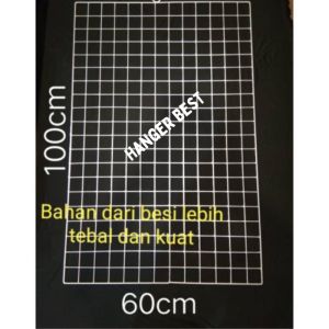 Jaring Ram Besi Dinding Ukuran 60 x 100cm Gantungan Hook Ram Display