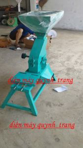 Máy đập bột nhỏ mịn như các laoij hạt ngô  lúa  đậu  nghiền tre