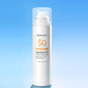 SKINTIFIC  Xịt chống nắng SPF50 PA++++ chống tia cực tím cho mặt và cơ thể giúp 50ml