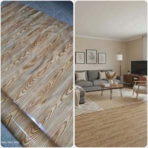 HOL PVC Homstar Brand Standard Linoleum Floor Mat Sheet Flooring Renolium