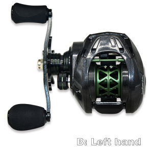 TAKEDO ST04 Carbon Fishing Reel Line Counter Saltwater Drag Power Sea Fishing Rod Set Teben Fishing Reels Casting Reel