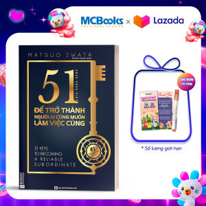 Sách 51 chìa khóa vàng để trở thành người ai cũng muốn làm việc cùng - BizBooks