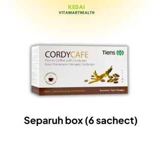 Cordy Cafe Cordyceps "Mens Warrior" Coffee – Original Umen Songkok Jantan Coffee with Tongkat Ali (3-in-1)
