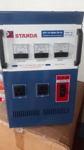 Ổn Áp Standa 75KVA DR-I dải 50-250V THMN CÓ THÊM 3 ĐỒNG HỒ VÀ 2 Ổ CẮM