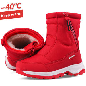 YCHION 2024 Women Boots Non-slip Waterproof Winter Ankle Snow Boots Platform Winter Women Shoes with Thick Fur Botas Mujer Thigh High Boots
