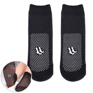 5Pair Nylons Slip-resistant Massage Bottom Non-marking Invisible Crystal Silk Socks Short Stockings Silk Sheer Ankle Socks