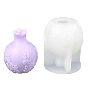 3D lựu khuôn silicon làm xà phòng khuôn lựu hình dạng khuôn silicon nhựa Epoxy khuôn