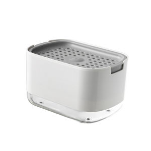 Mi.more Kotak Sabun Cuci Piring Kotak Dengan1Pc Sponge / Kitchen Soap Dispenser / Sabun Cair Kotak Sabun Otomatis Kotak Sabun Pencet Push Type