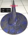 [Bahan Beludru] Topi Penyihir Murah Motif Laba Laba Cosplay Kostum Halloween Pesta. 